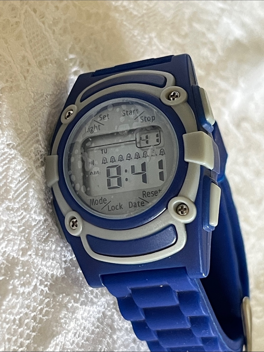TICCI Children's Blue Digital Sport Watch with Silicone Strap
